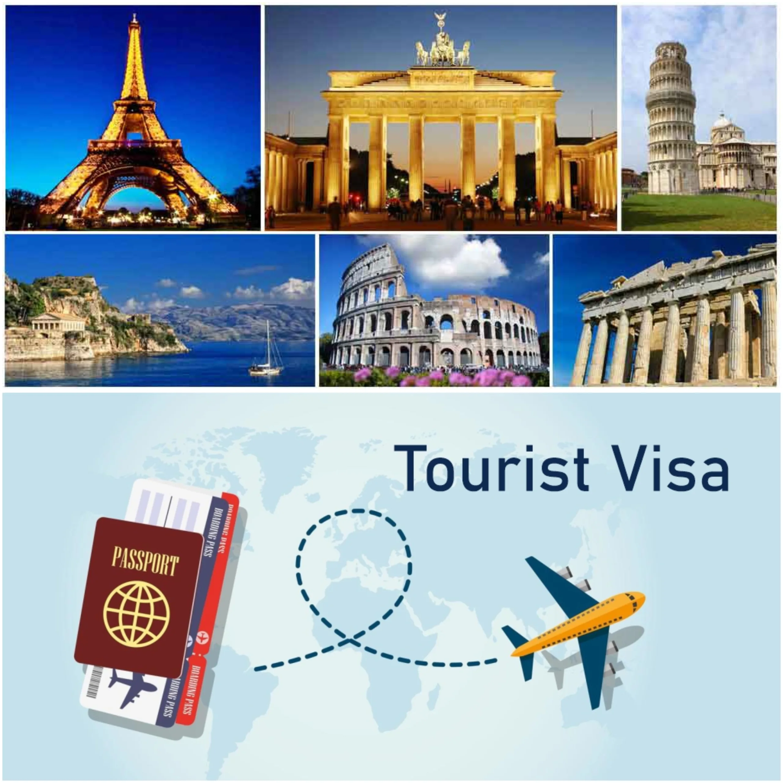 Which Tourist Visa is Best for Europe?