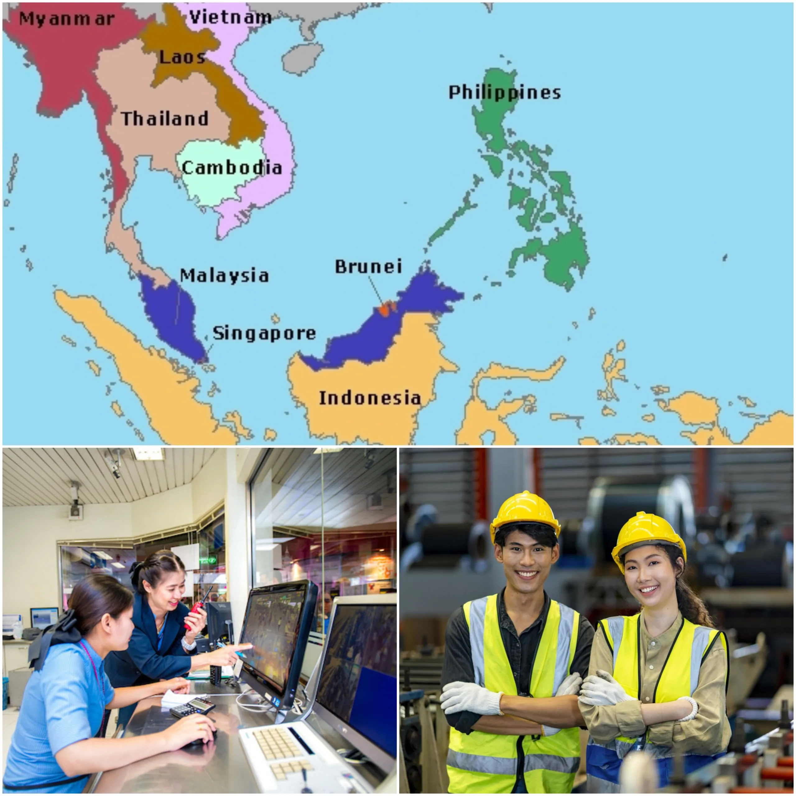 work in South East Asia