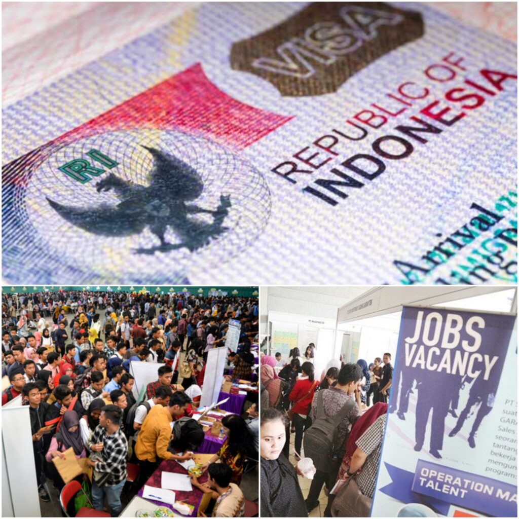 work visa for Indonesia