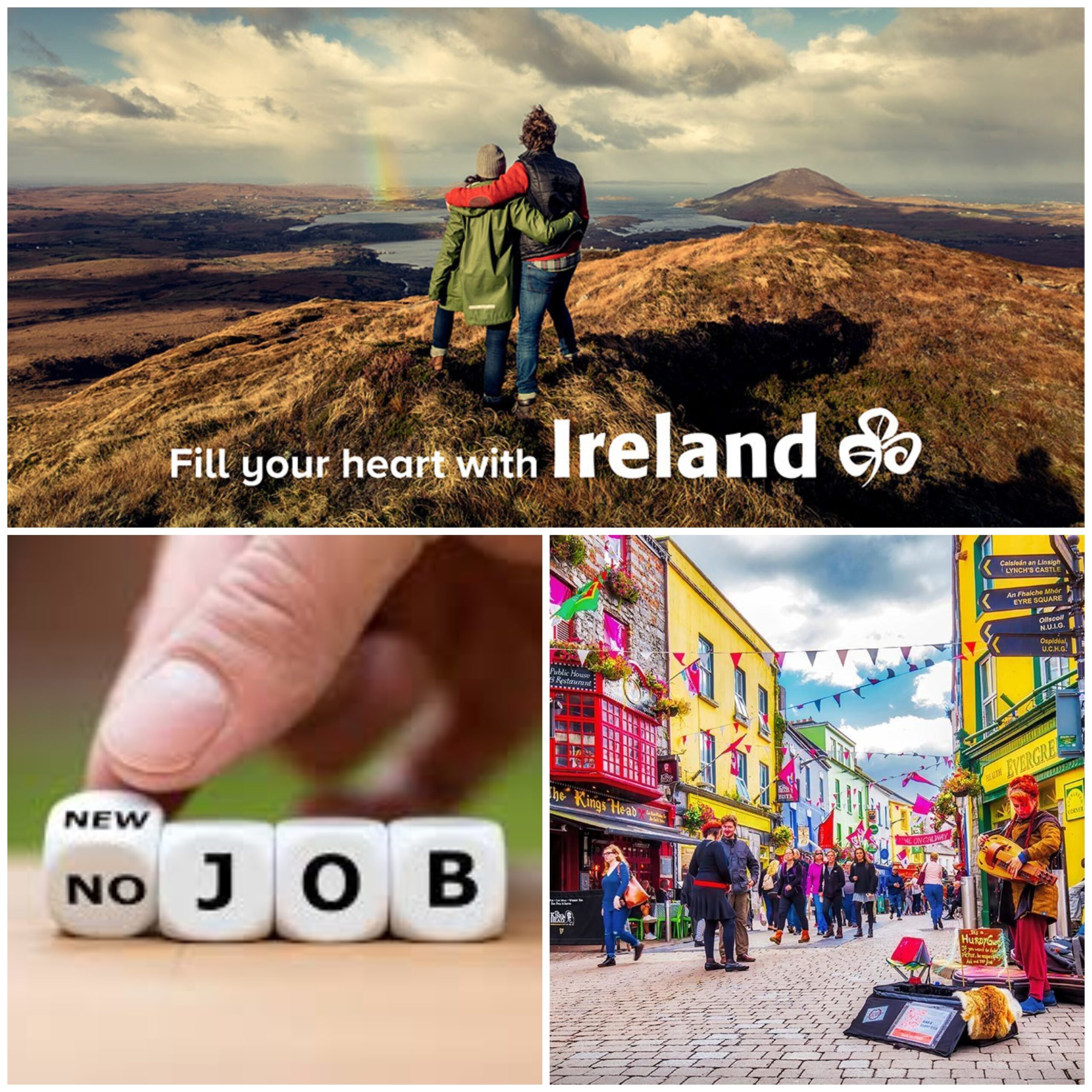 Ireland without job offer
