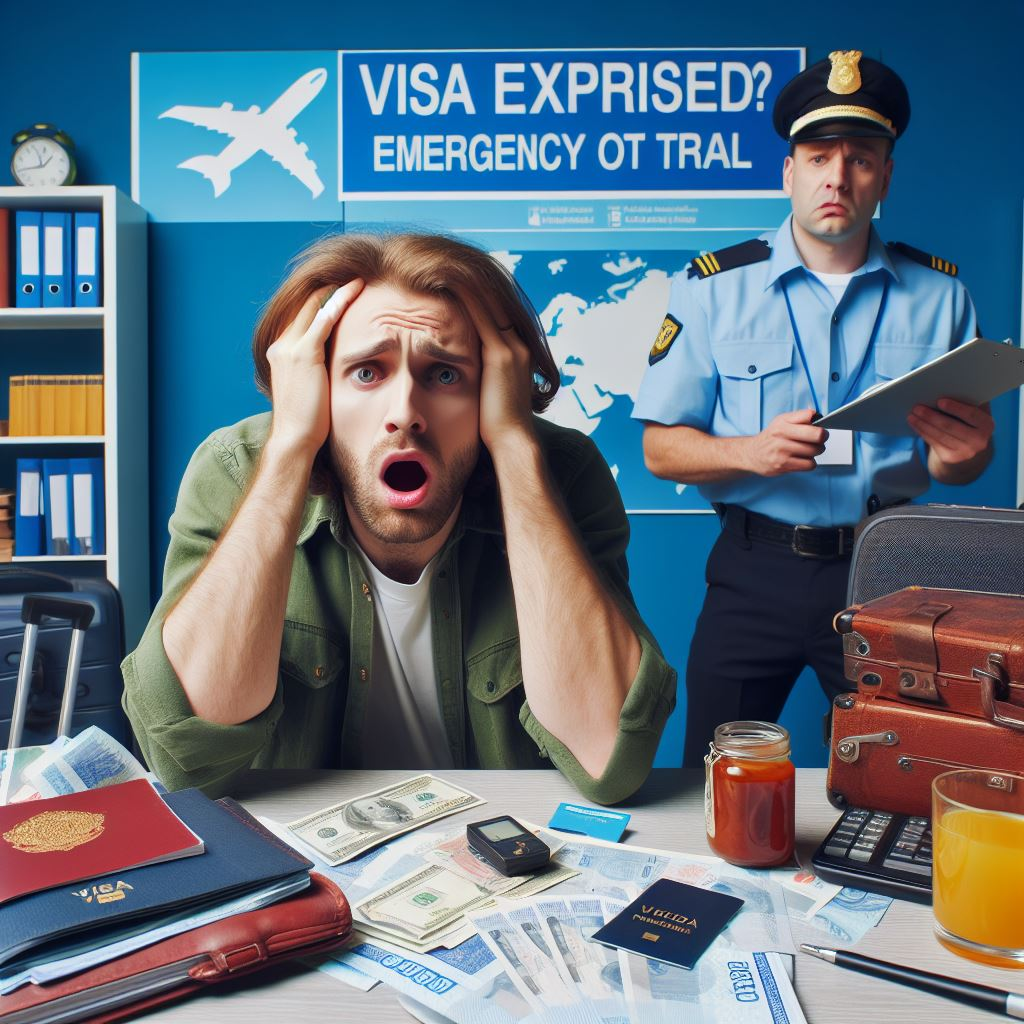 visa expired, what to do
