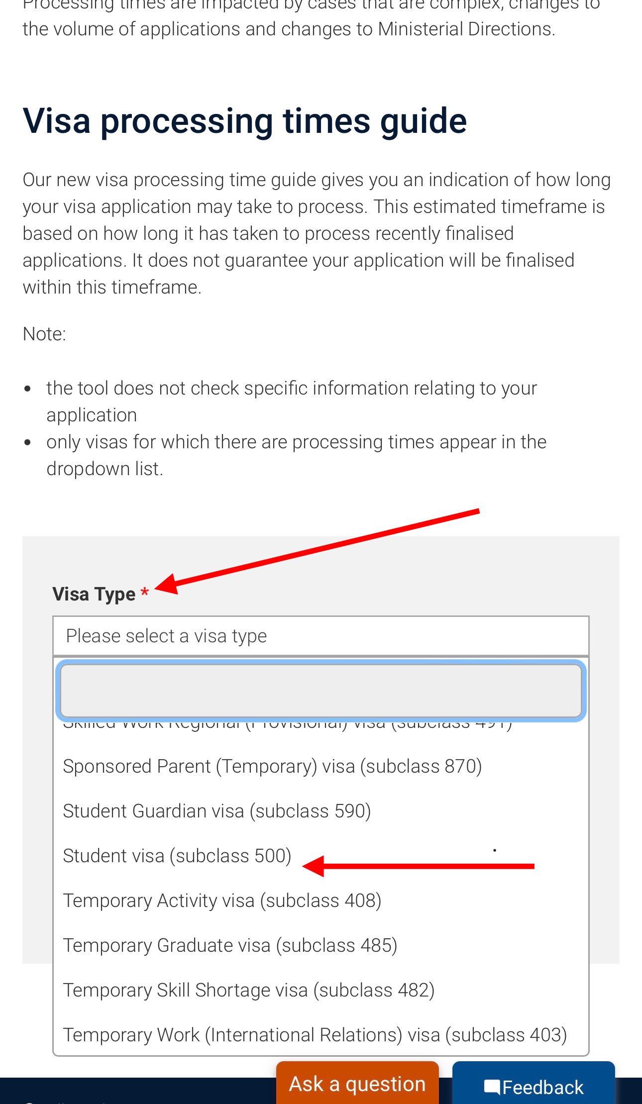 Australia Study Visa Processing Time