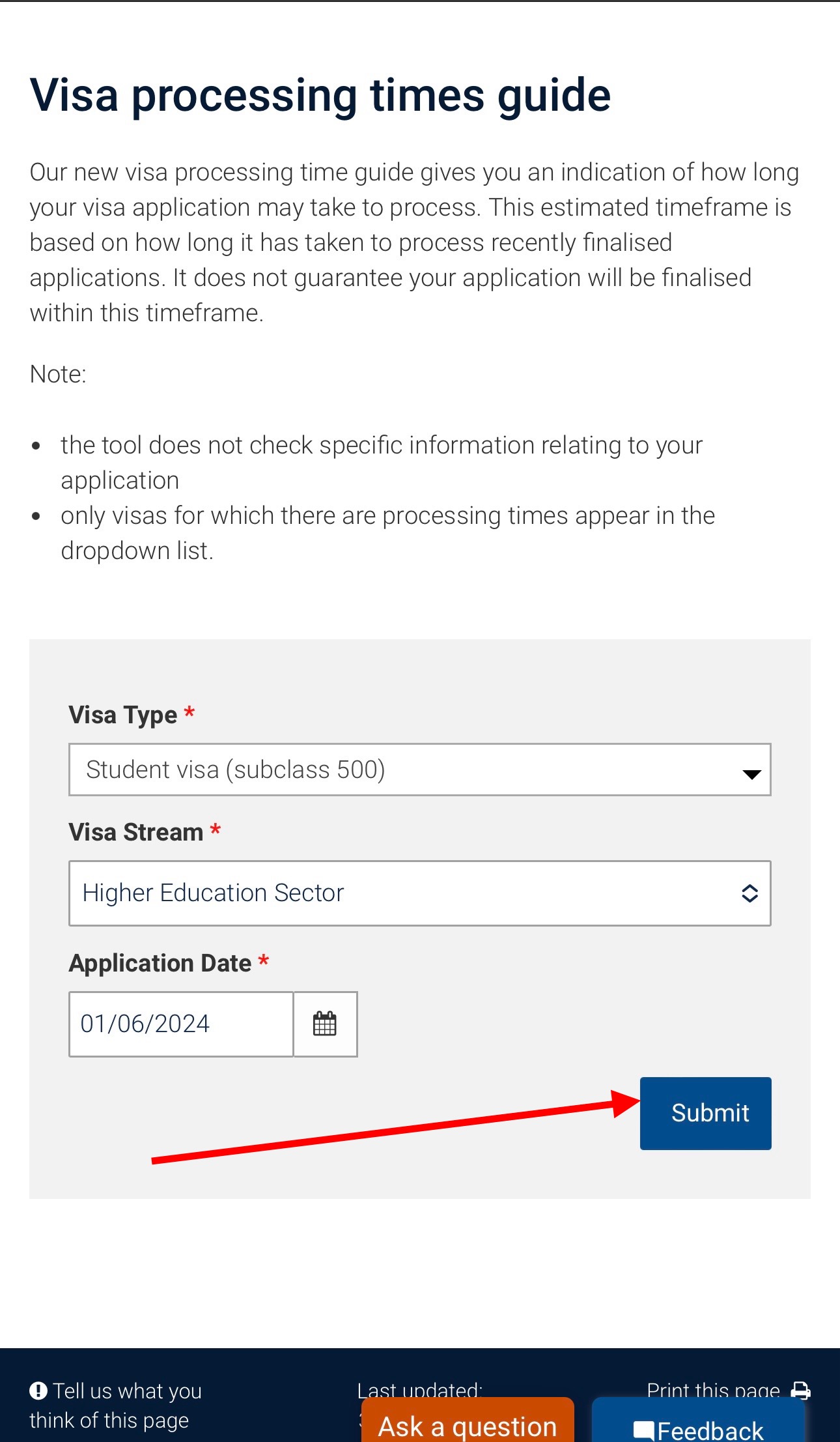 Australia Study Visa Processing Time