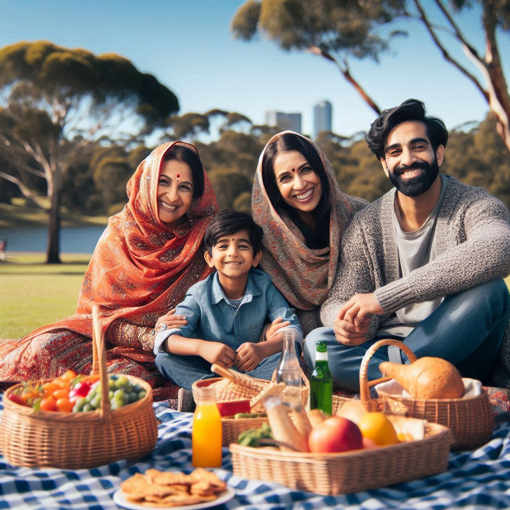 Indian Settle in Australia