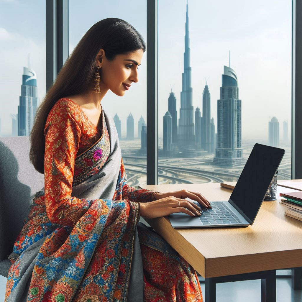 work remotely from Dubai