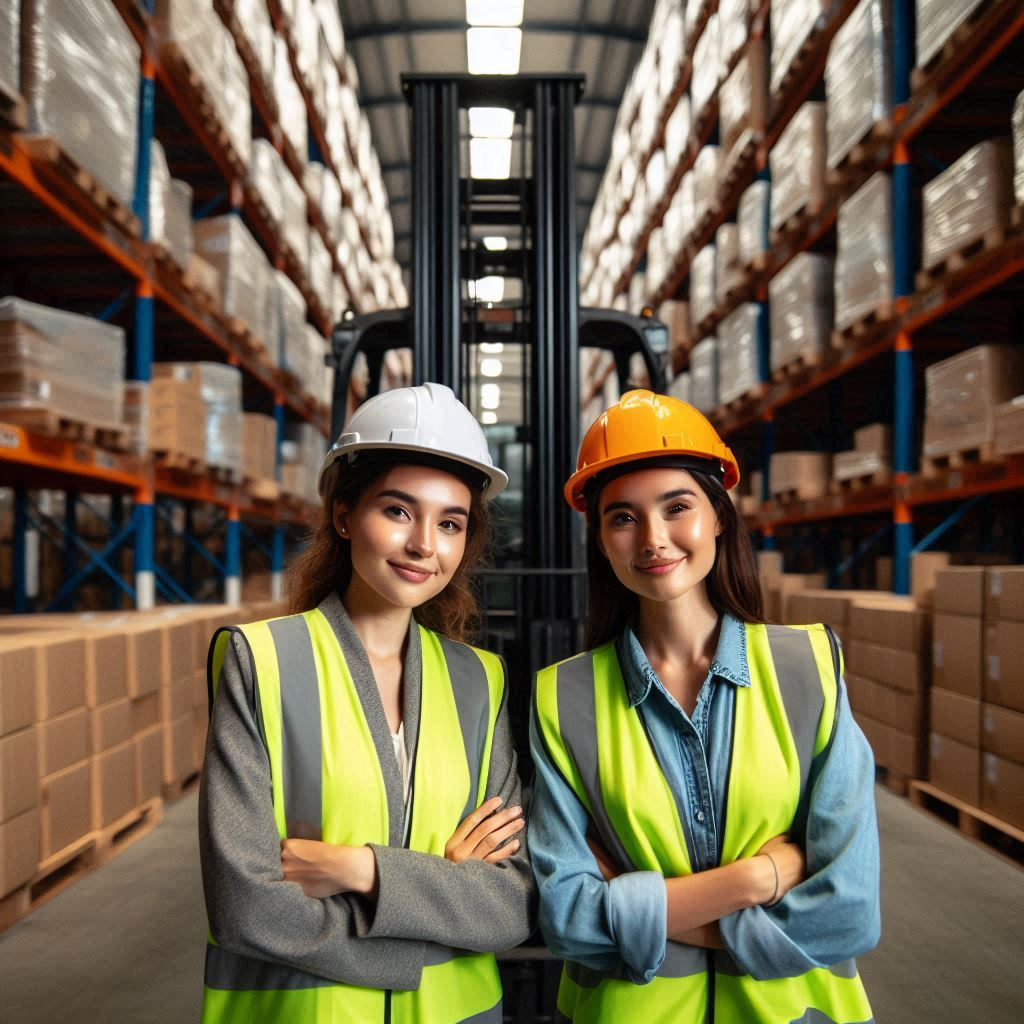 warehouse workers