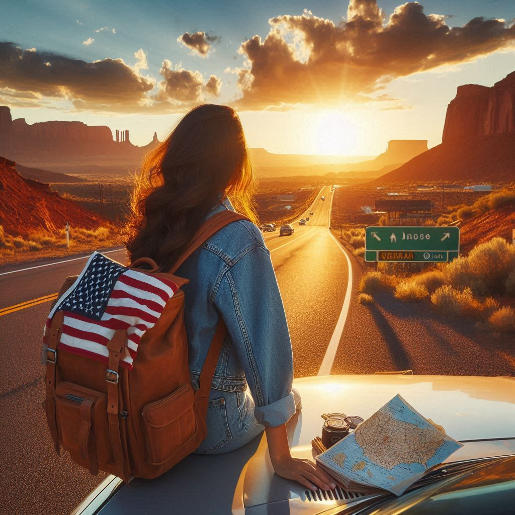 visa for a cross-country road trip