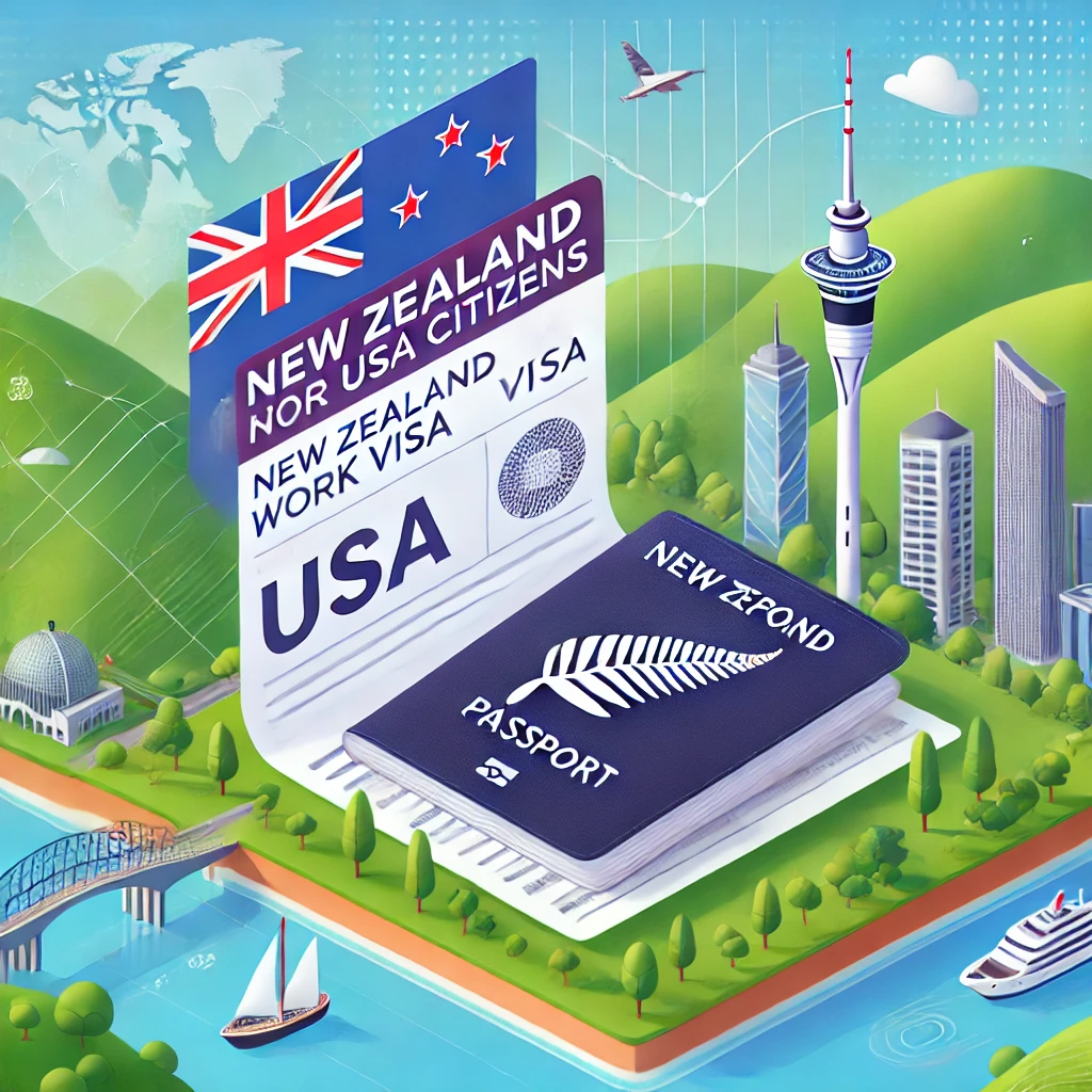 New Zealand Work Visa for USA Citizens