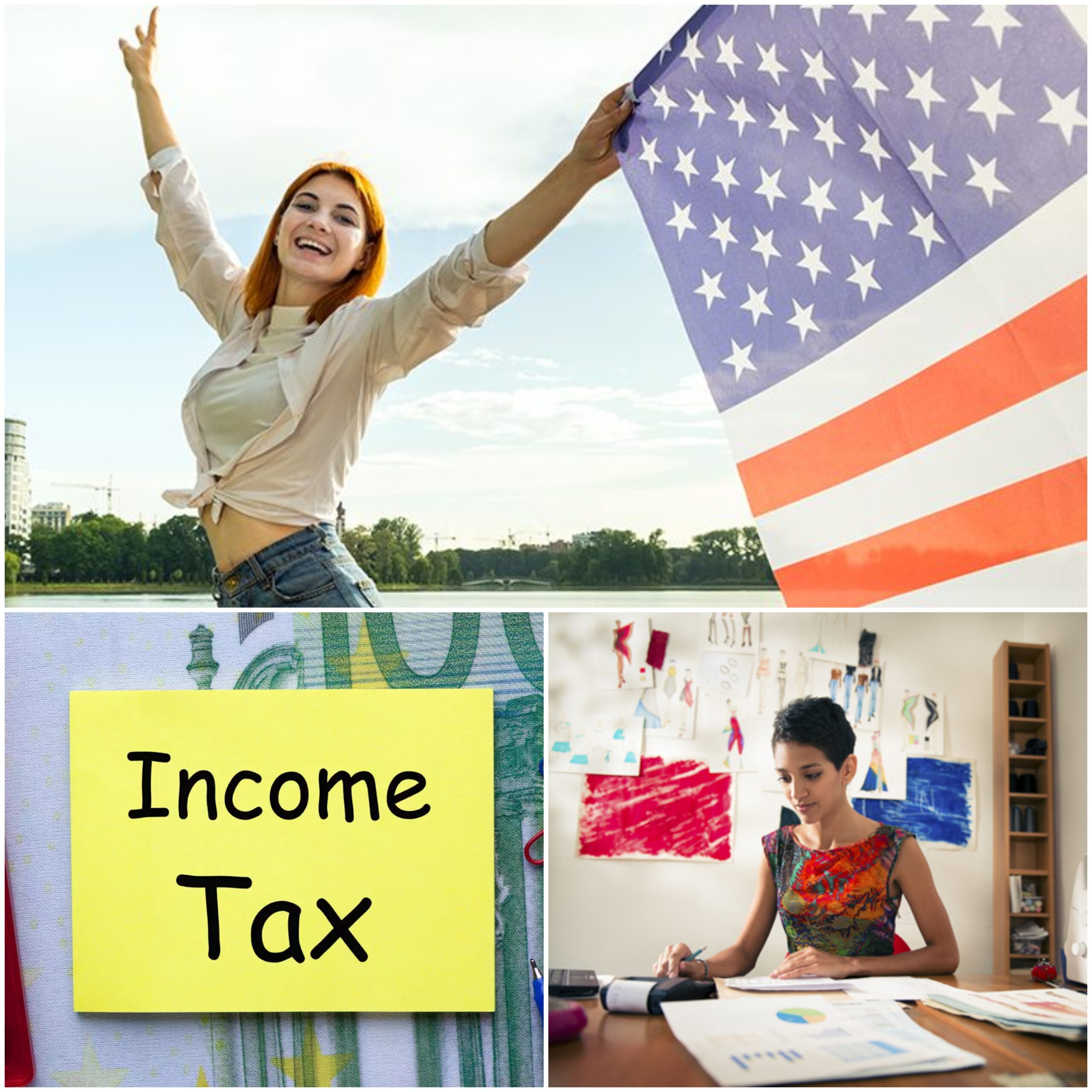 How much is income tax for self employed in USA?