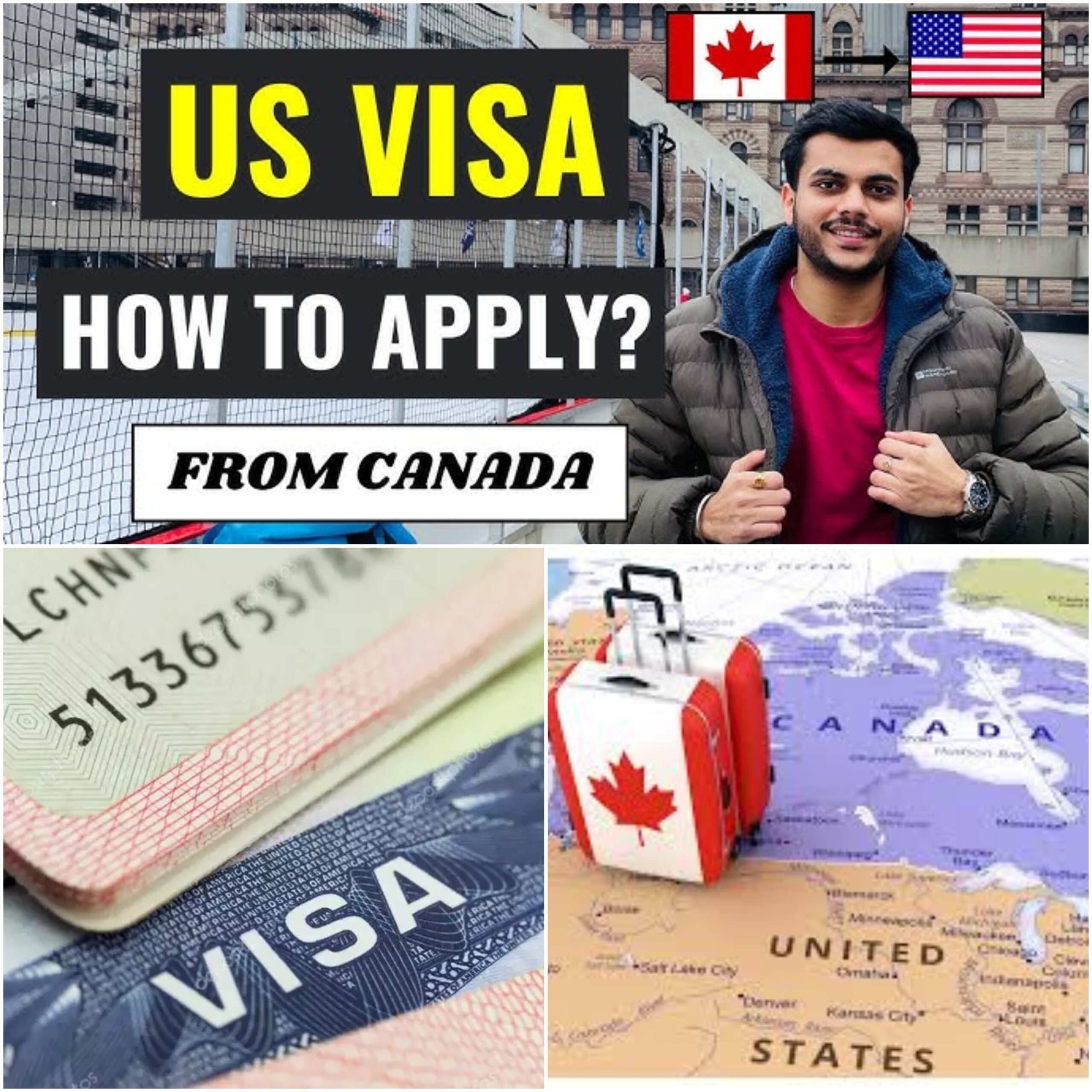 Can Indians Apply US Visitor Visa from Canada?