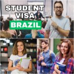 How much is the study visa for Brazil?