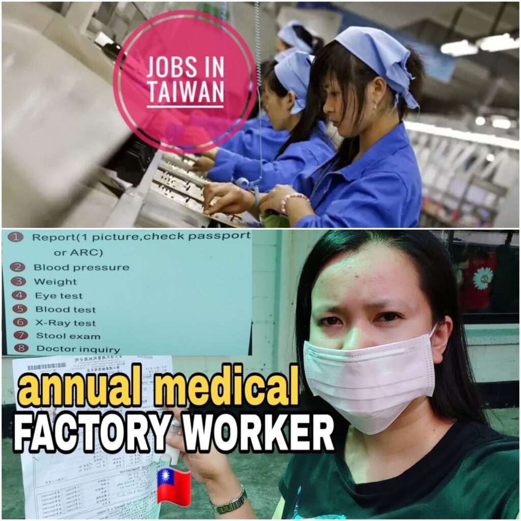 Factory Worker in Taiwan