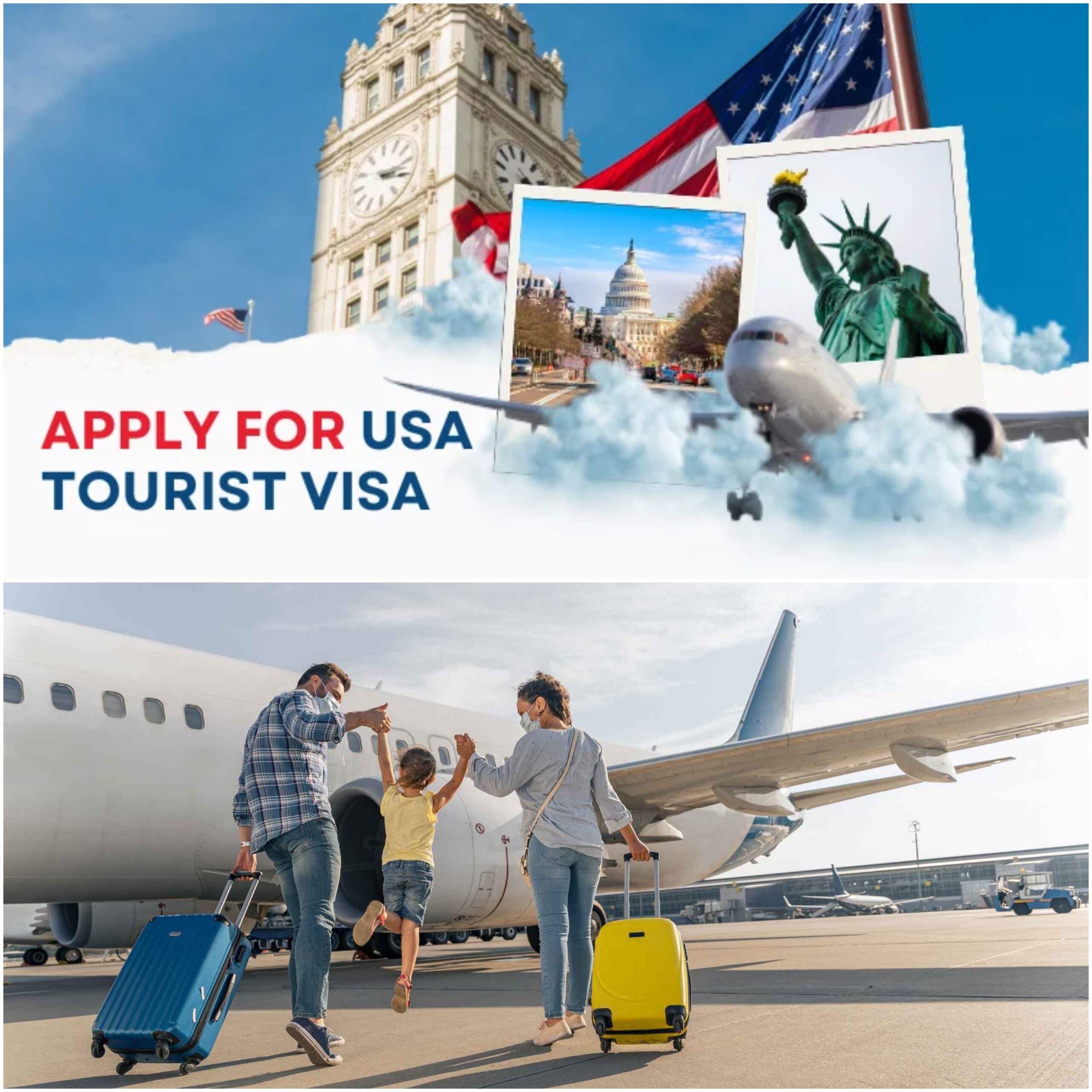 Can I Apply for a US Tourist Visa with My Family?