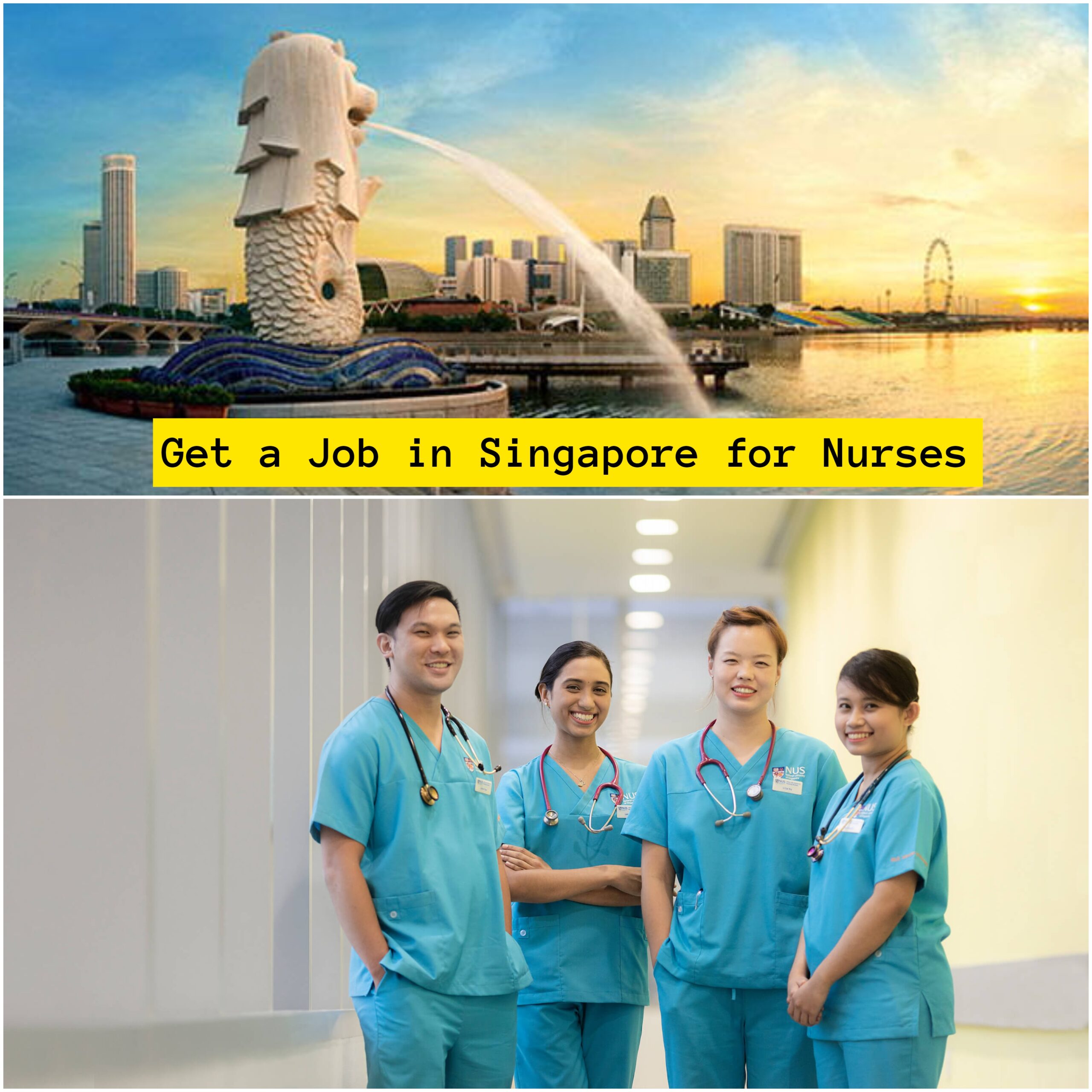 How to get a job in Singapore for nurses?