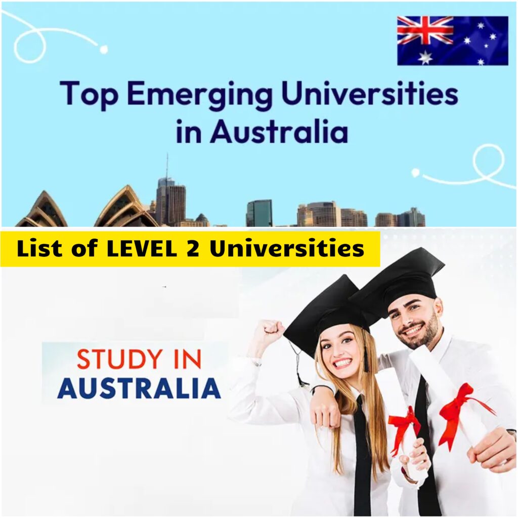 Top Level 2 Universities in Australia