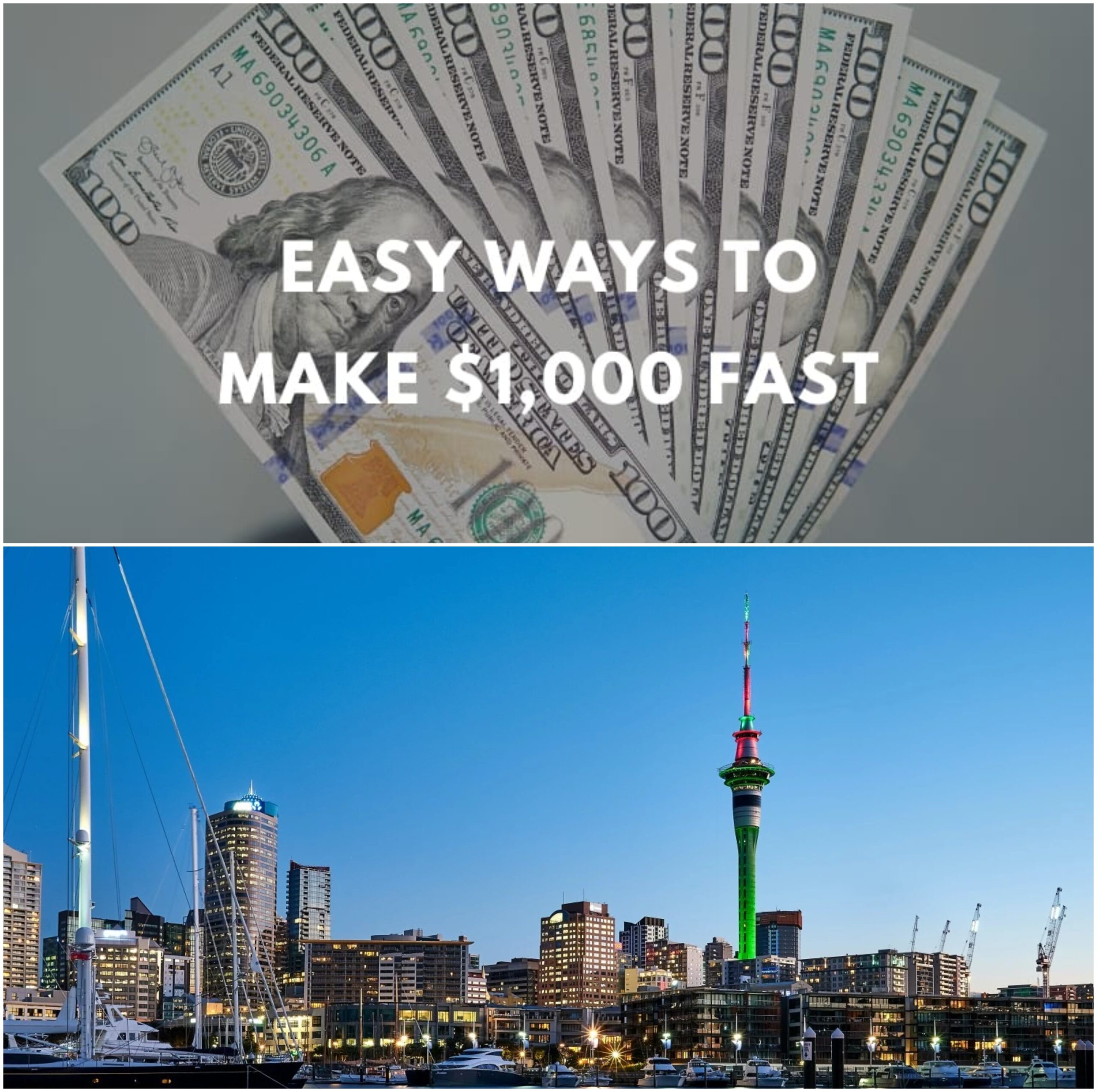 How to Make $1000 Fast in NZ?