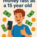 how to earn money fast as a 15 year old