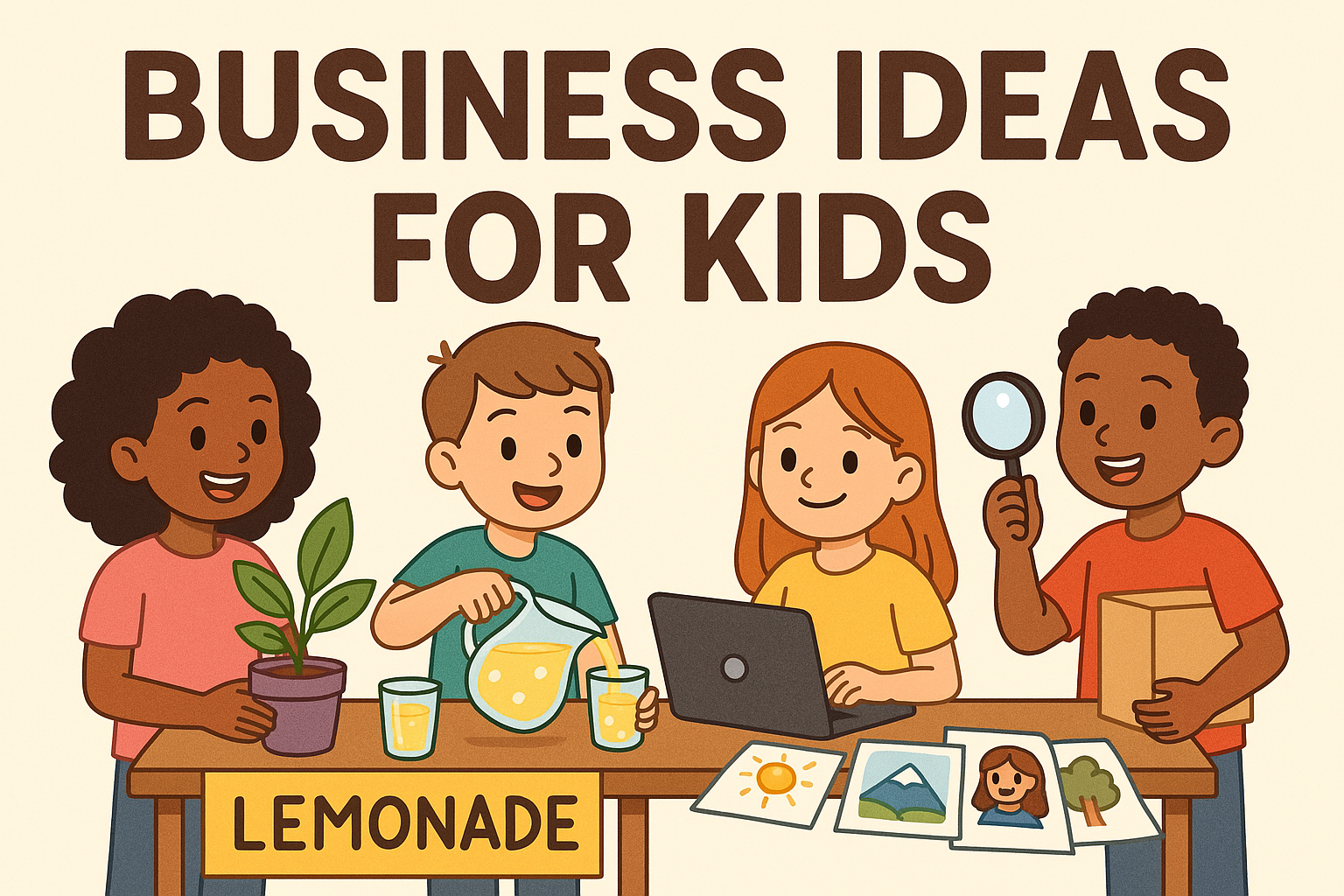 business ideas for kids