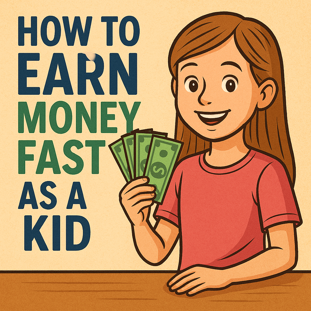 how to earn money fast as a kid