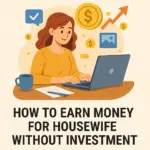 How to earn money for housewife without investment