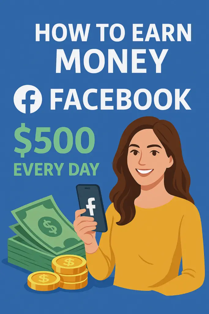 how to earn money on facebook $500 every day