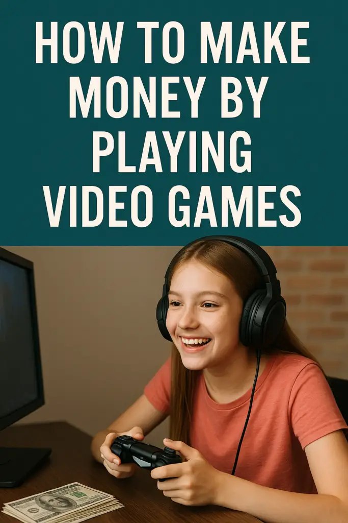 how to make money by playing video games