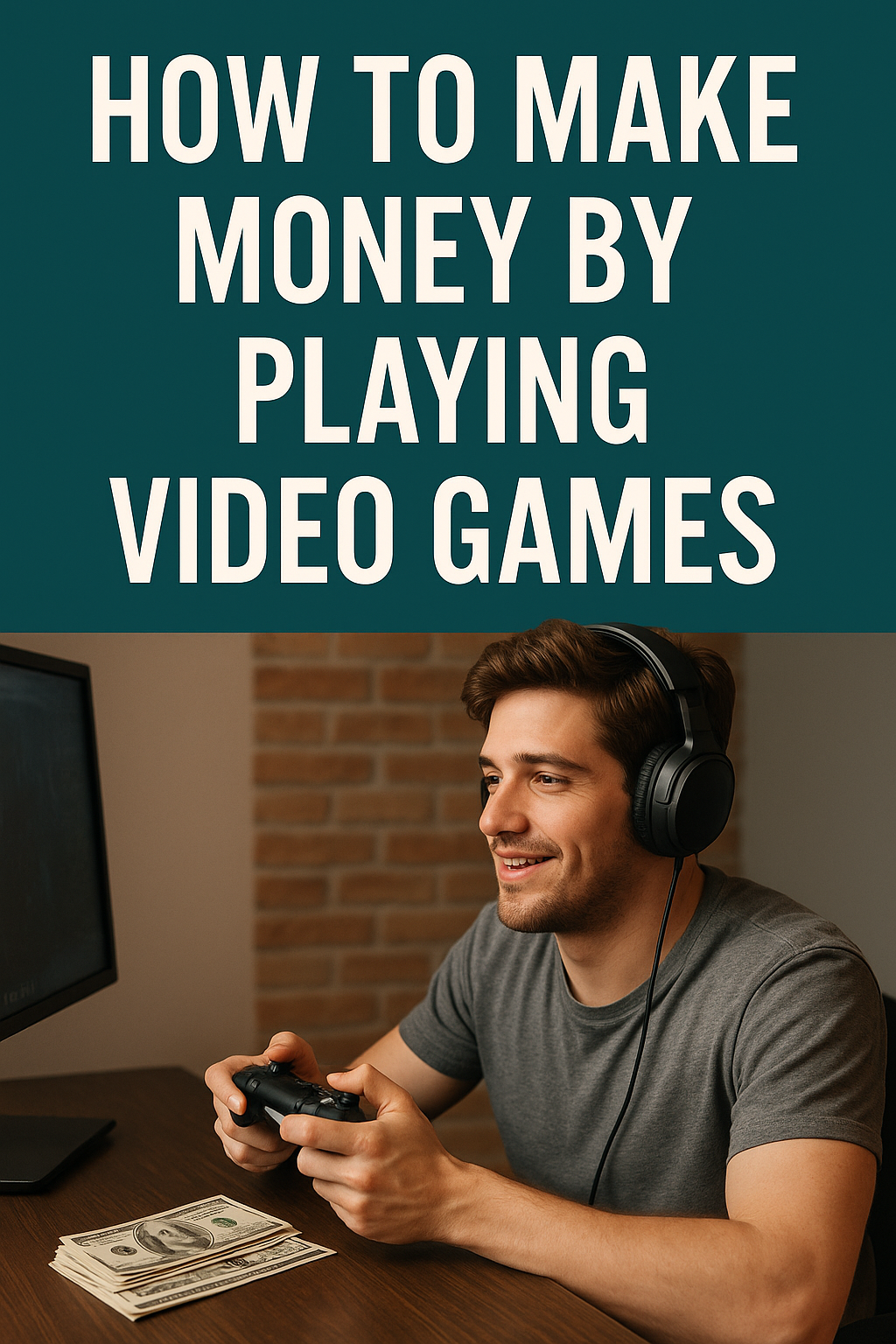 how to make money by playing video games