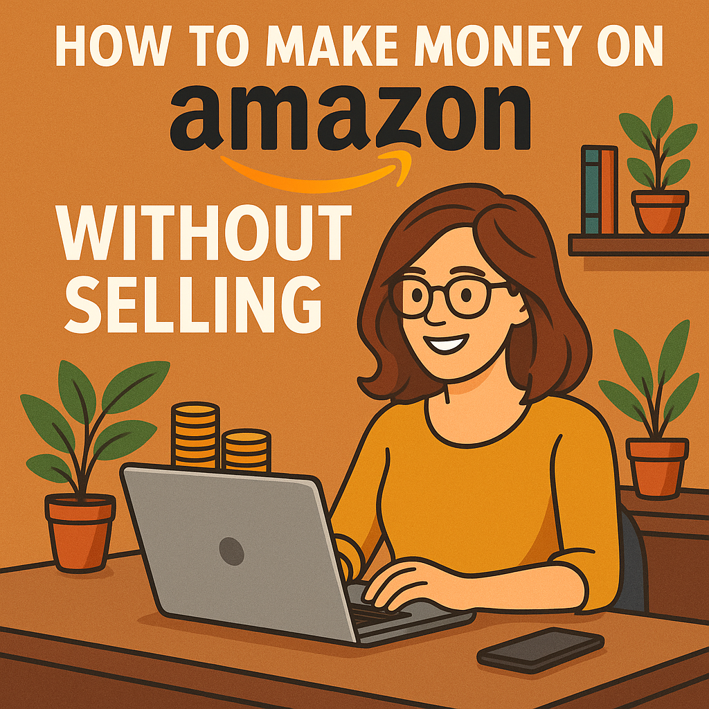 how to make money on amazon without selling