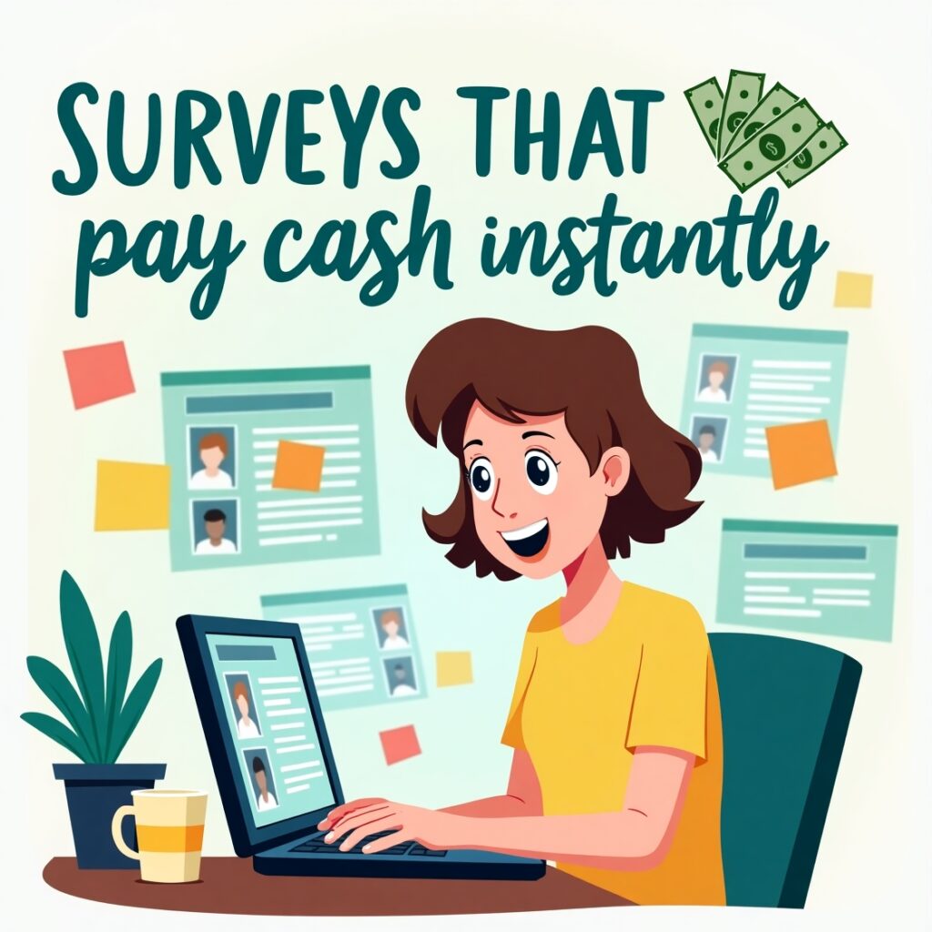 Surveys That Pay Cash Instantly