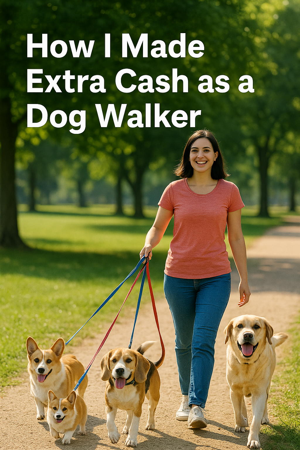 How I Made Extra Cash as a Dog Walker