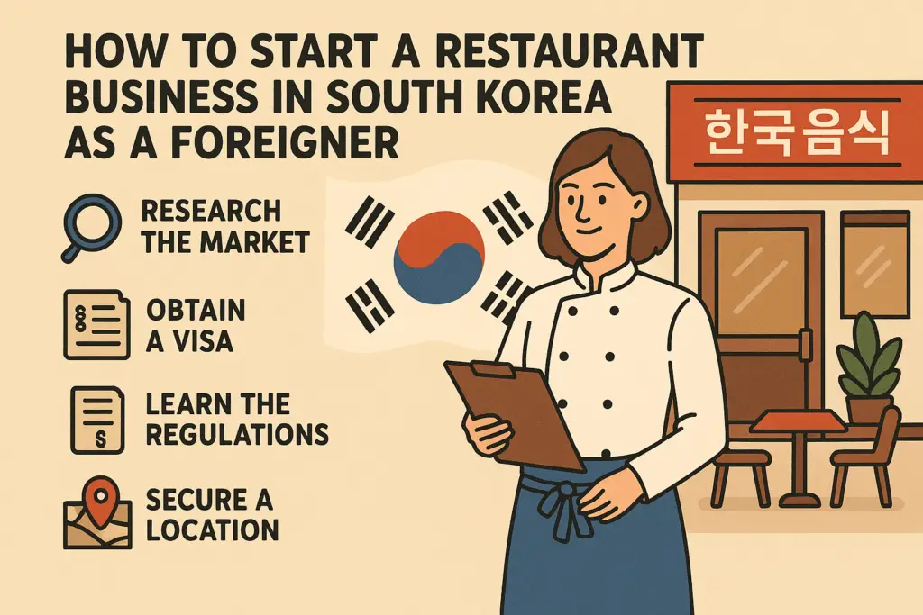 How to Start a Restaurant Business in South Korea as a Foreigner