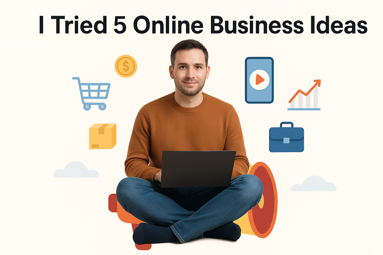 I Tried 5 Online Business Ideas - Here’s What Actually Made Me Money