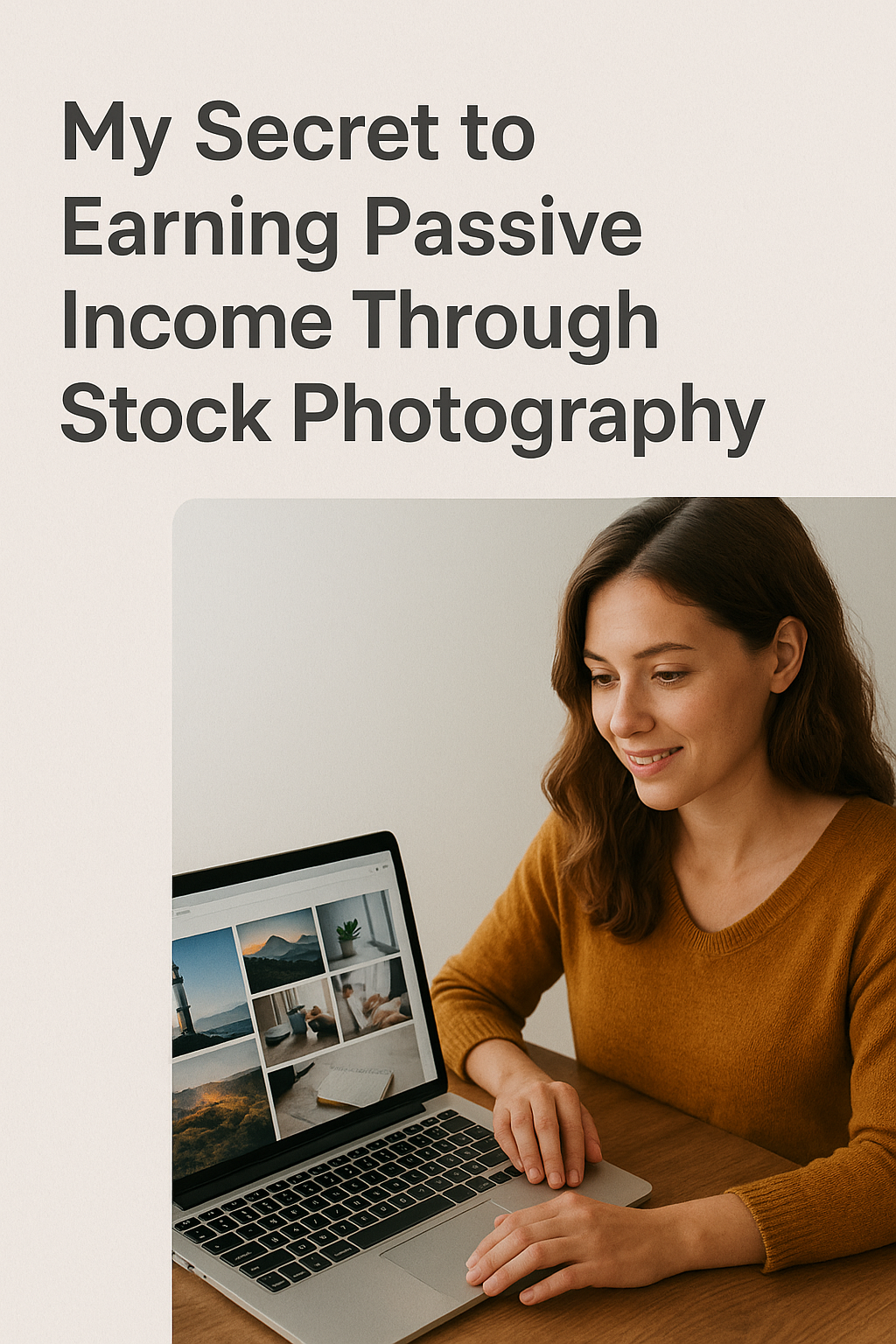 My Secret to Earning Passive Income Through Stock Photography