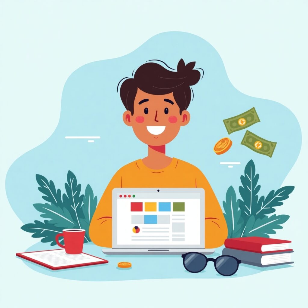 how to earn money online for students