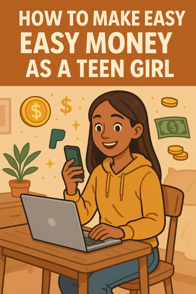 How to make easy money as a teen girl