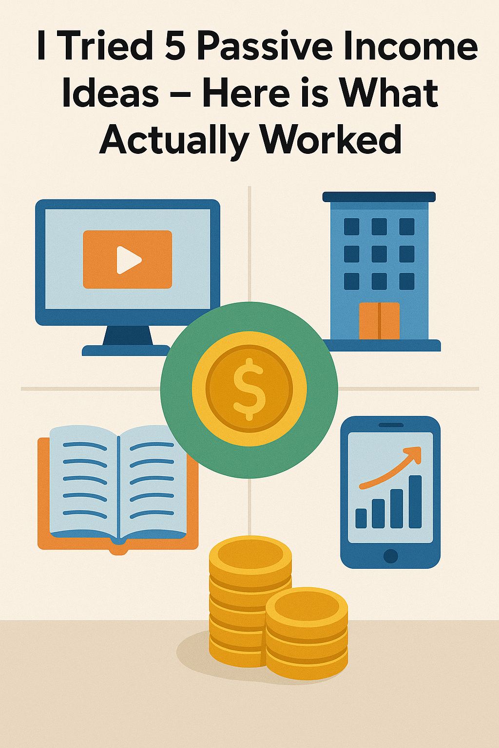 I Tried 5 Passive Income Ideas - Here is What Actually Worked