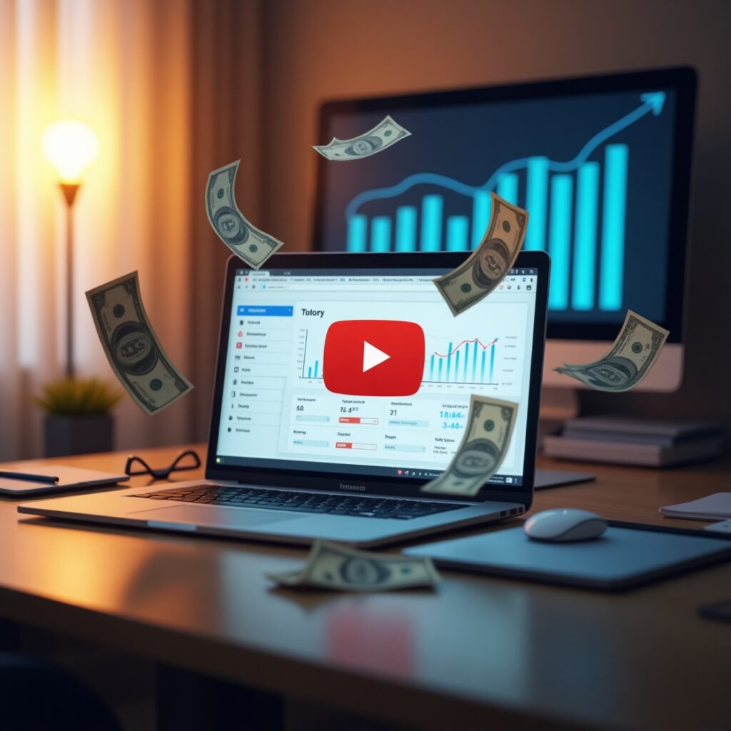 how to make money on youtube without making videos