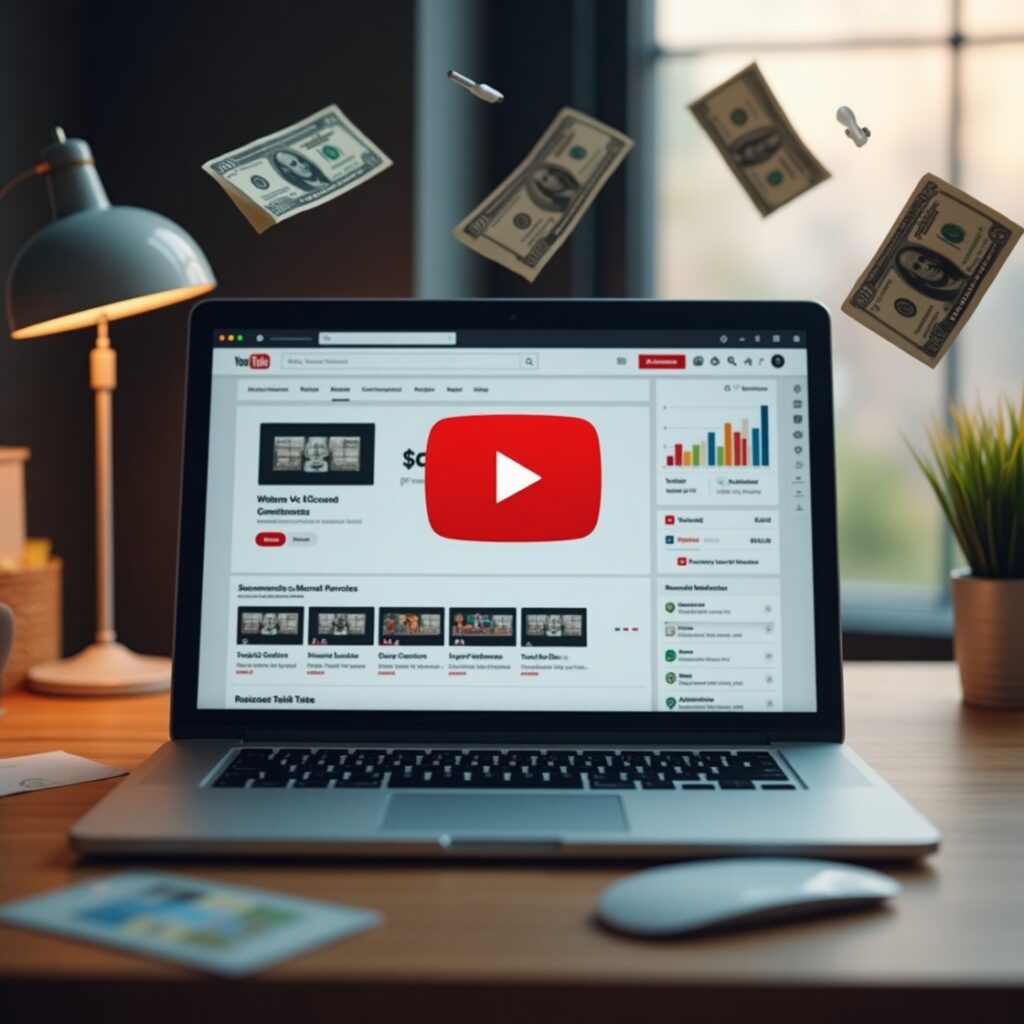 how to make money on youtube without making videos