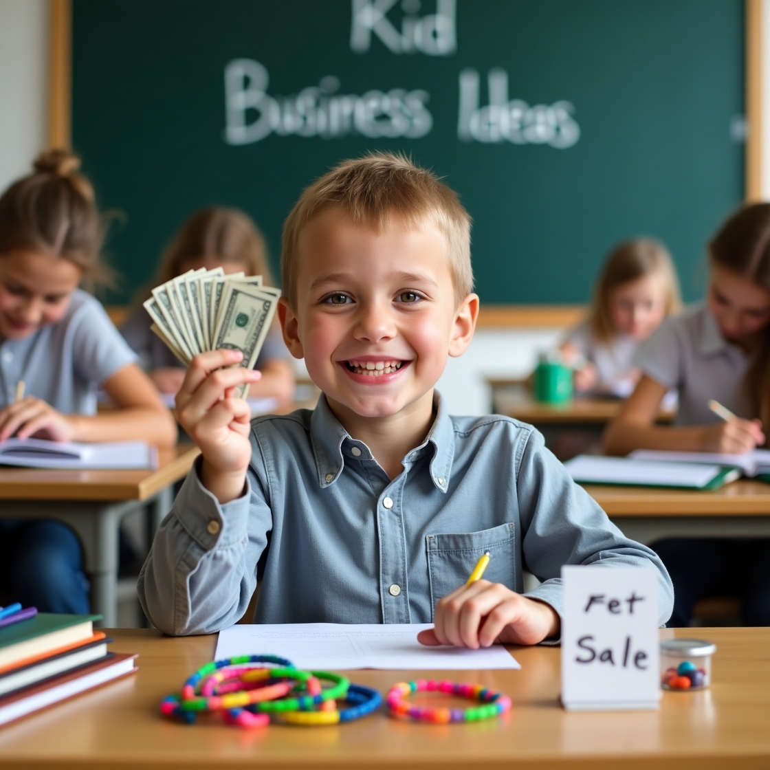 How to make money as a kid at school?