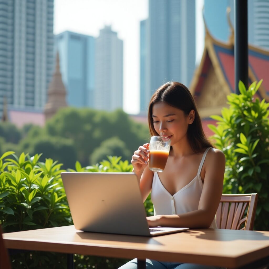 make money online while living in Thailand