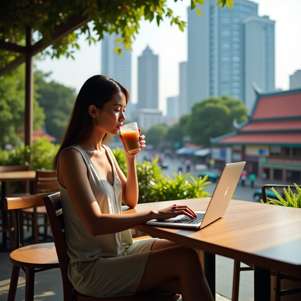 make money online while living in Thailand