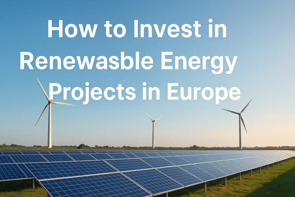 How to Invest in Renewable Energy Projects in Europe and Earn High Returns