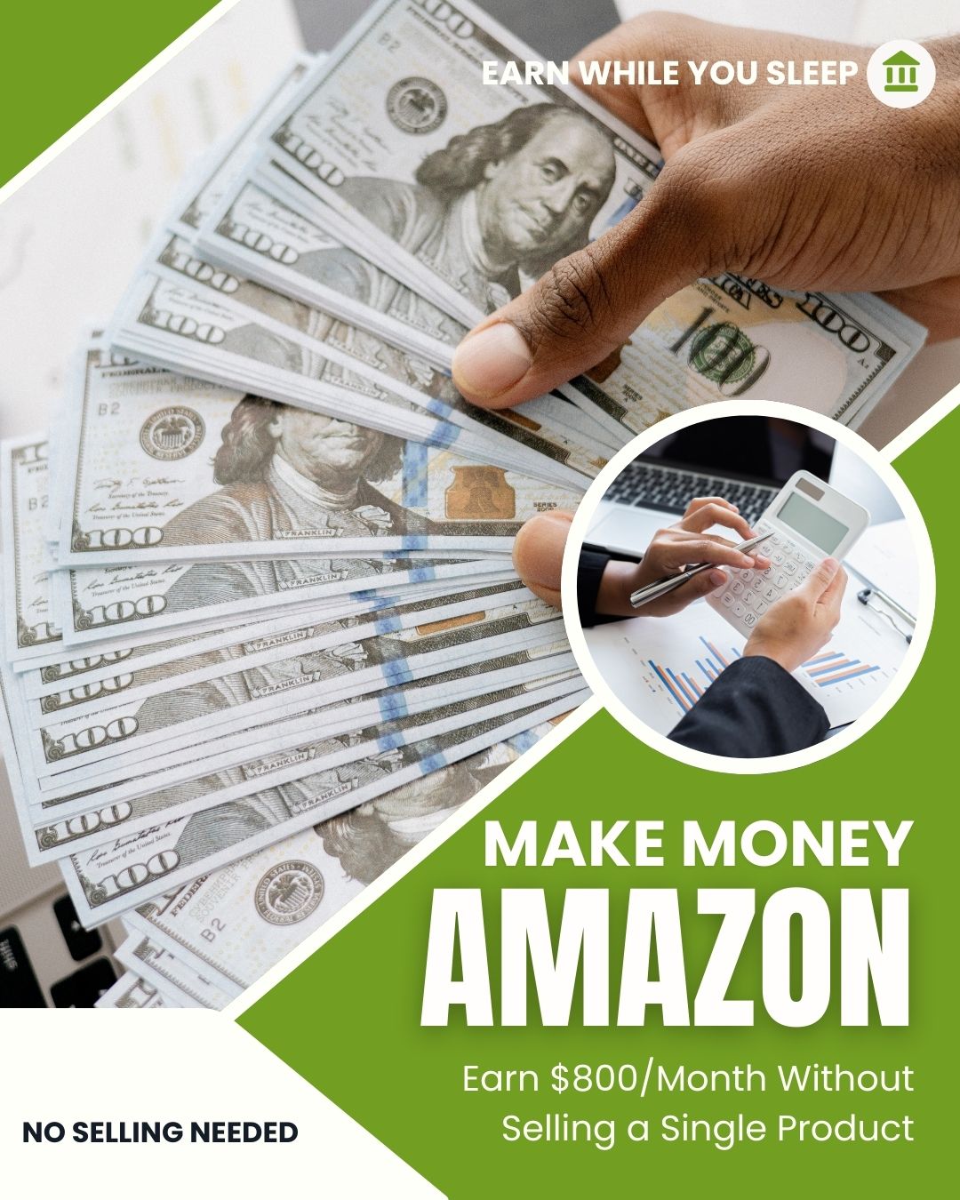 How I Earned $800/Month in Passive Income on Amazon Without Selling a Thing